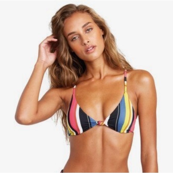 🌴RVCA Bolsa Knot Front Bikini Top🌴 - Picture 3 of 9